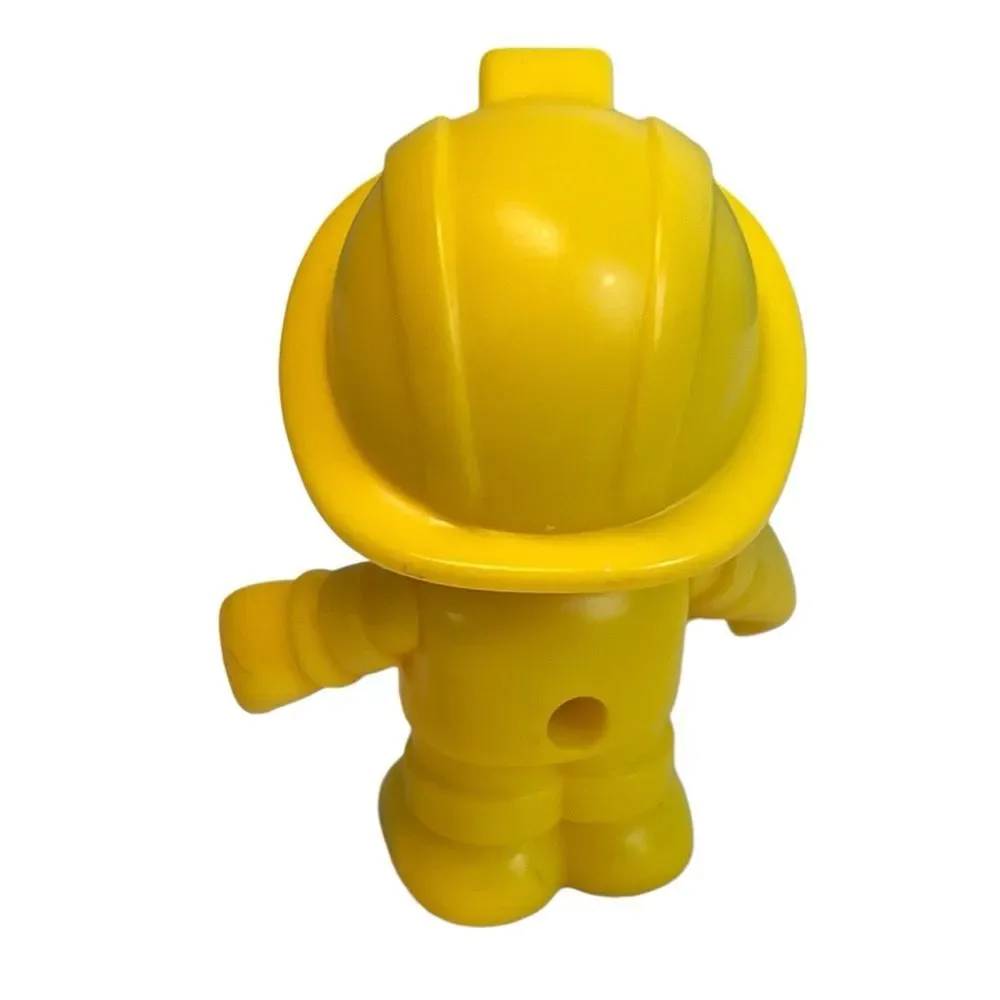 Construction Worker Engineer Little People Toy Action Figure Pretend Play